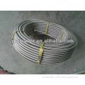 SS 304 braid hose Teflon hose PTFE hose ptfe flexible hose